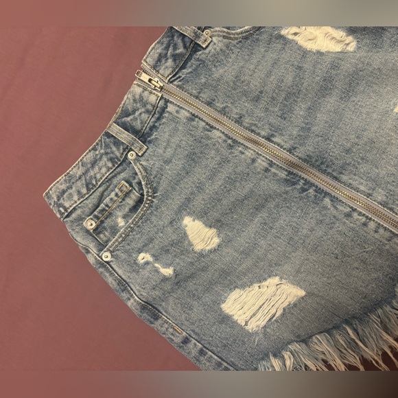 Garage Denim Skirt - Picture 3 of 3